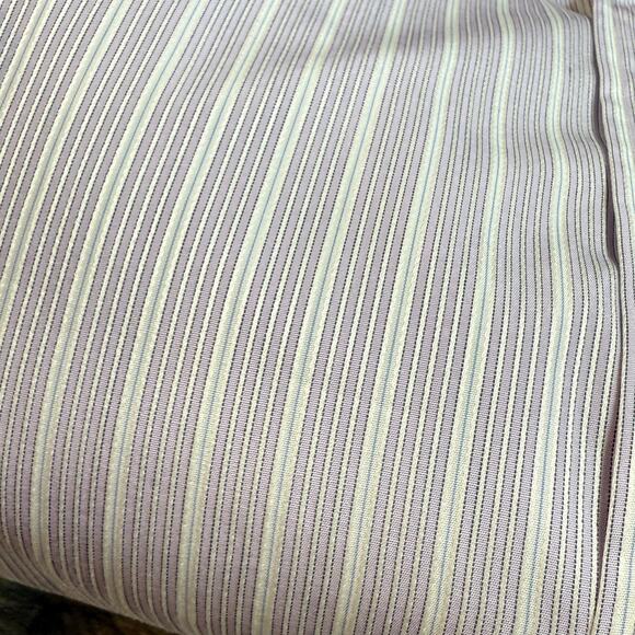 Hickey Freeman Dress Shirt Size 17 X-Long French Cuff Striped Executive Office - Picture 14 of 16